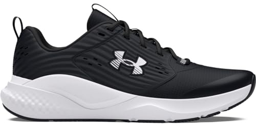 Under Armour Men's Charged Commit Trainer 4, (004) Black/Anthracite/White, 11.5, US