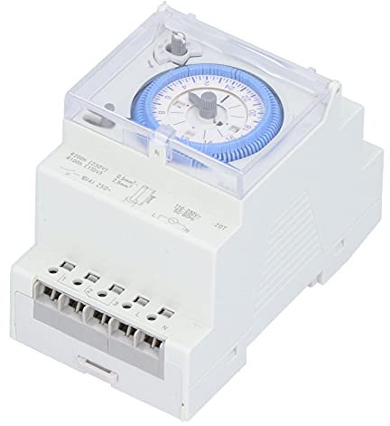 Minuterie Mécanique, Intervalles De 15 Minutes, Interrupteur Horaire électrique Robuste, Minuterie électrique Sul181d Ac110-230 V Pour Chauffe-eau, Distributeurs D'eau, Lampadaires