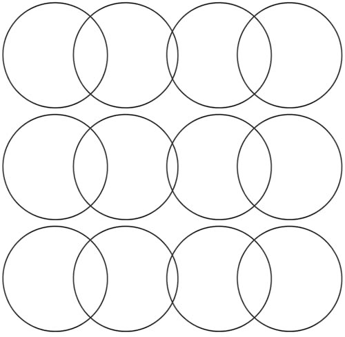 Wisebom 12 Pezzi Cerchi per Acchiappasogni Cerchio Metallo Allestimenti Anelli in Metallo Cerchi Decorativi DIY Cerchi Metallo per Decorazioni fai da te Ghirlande Nuziali Acchiappasogni (Nero, 20cm)