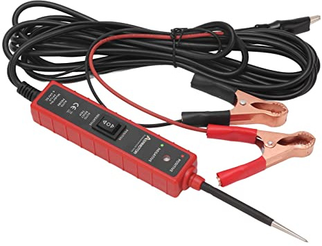 Probador de circuito eléctrico automático, sonda de potencia, herramienta de diagnóstico universal de 6 a 24 V para pruebas de sistemas eléctricos de automóviles
