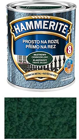 Hammerite Rostskyddande metallfärg 250 ml, Mörkgrön