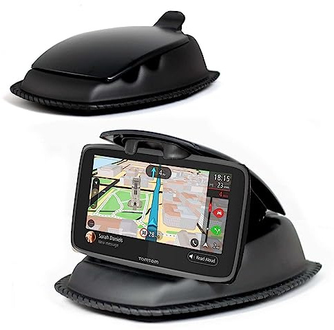 Navitech Schwarz Ultra Halt Armaturenbrett Montierung - Kompatibel Mit Dem Tomtom Car GPS Start 42, 4