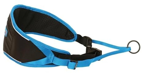 Ceinture Réglable Chien // Promenade Mains Libres, Randonnée, Canicross, Mushing // Inlandsis Trekker // Ergonomique, Poche arrière, Haute visibilité