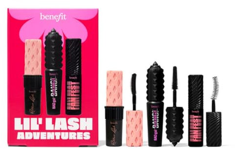 Benefit Lil Lash Adventures Kit - BADgal, Roller Lash and Fan Fest mascara trio