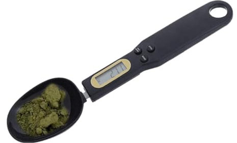 Cuchara Para Pesar - Cuchara Medidora Digital, Cucharas Medidoras En Gramos Con Pantalla | Báscula De Cocina Para Porcionar Leche, Té, Harina, Especias Y Medicamentos Peso