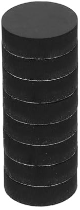 PATIKIL Pegatinas Antideslizantes para Muebles 11/16 (18mm x 5mm), 16 Piezas Pies De Goma Redondos con Adhesivo ampara Pisos De Madera para Electrónicos Cama Cajones DIY