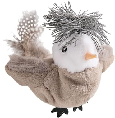 Juguete de pájaro para Gatos, Juguete Interactivo para Interiores, Accesorios de Flappy activados por Movimiento, Suministros para Actividades de Juego, cumpleaños, Navidad, hogar, habitación