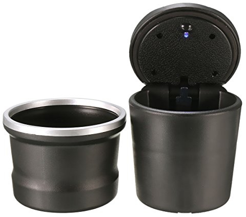 Alamor Cassetta Portaoggetti Portatile Portacenere Portatile per BMW di Serie 1 Serie 3 Serie 5 Serie 7Series X1 X3 X5 X6