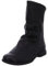 THINK! Damen AGRAT chromfrei gegerbte nachhaltige Stiefelette, 0010 SCHWARZ, 38.5 EU