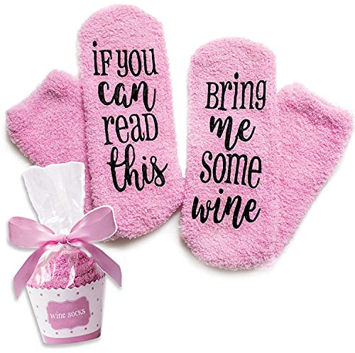 Livole Vinälskare, Romantisk Födelsedagspresent Strumpor, Cupcake Presentförpackning