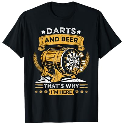 Dart Player Dart Board One Dart Competition Arrow Darting T-Shirt