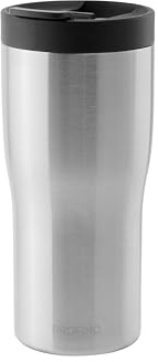 PROFINO Barista Thermo To Go mugg 0,35 l | rostfritt stål | läckagesäker tack vare dubbla locksystem | BPA-fri | diskmaskinssäker | rostfritt stål termosmugg kaffe to go håller 3 h varm och kall 6 h