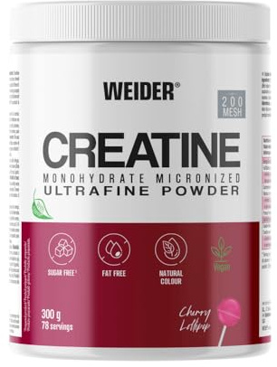Weider Creatine - flavoured (300g) Cherry Lollypop - Kreatin - Kreatin monohydrat