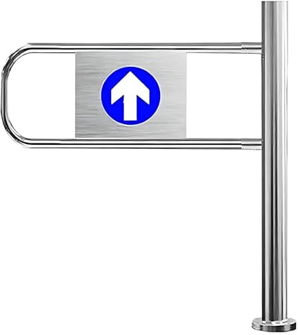 Puerta unidireccional de ancho, puerta de cierre automático, dispositivo de cierre de seguridad duradero, diseño de zonas de alto tráfico, para entrada de supermercado de biblioteca de fábrica, 60 x