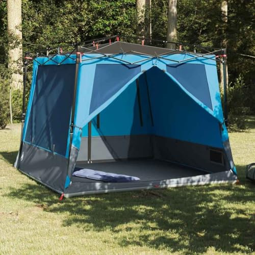 LoogCape Tente intérieure avec toit vert, x x TAFT, tente avec moustiquaire, portes, pour personnes, extérieur, camping, jardin, terrasse, protection contre le vent