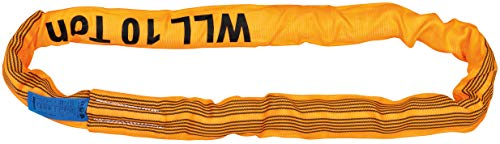 PETEX Rundschlinge, WLL Tragkraft: 10000 kg, Länge 2 m, Umfang 4 m, nach DIN EN 1492-2, Orange