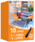 Vacuum Storage Bags (5 x Jumbo, 5 x Large), Space Saver Sealer Compression Bags with Travel Hand Pump for Blankets, Comforters, Pillows, Clothes Storage