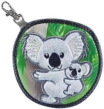 Step by Step KIGA MAGS „Koala Coco“, 1 Magnet-Applikation mit Karabinerhaken, Koala, Anhänger zur Individualisierung des Kindergartenrucksack KIGA Mini & KIGA Maxi, für Mädchen & Jungen, 12 + Monaten
