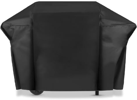 Prestandaskydd för Char-Broil 3-4 brännare gasgrill, 152 cm utomhus kraftig vattentät grill gasskydd för kol och rökare upp till 152 cm bred