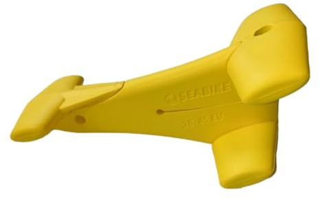 SEABIKE New Generation Pull Buoy con Ali da Nuoto (Giallo)