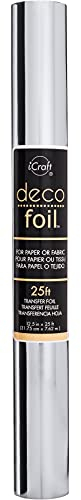 iCraft Thermoweb Dekofolie Transferfolie, Transferfolie, silber, 33.020000000000003 x 5.08 x 5.08 cm