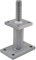 Pitzl Pfostenträger - schwere Ausführung, Verstellbereich 160 mm bis - 220 mm