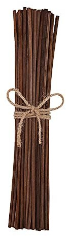 10 inch 100 PCS Natural Rattan Wood Reed Diffuser Sticks Essential Oil Aroma Replacement Aroma Reed Diffuser Sticks