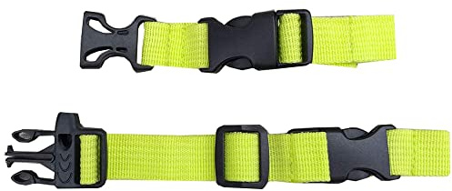Amlrt HDHYK Backpack Chest Strap- Nylon - Adjustable Universal (Green)