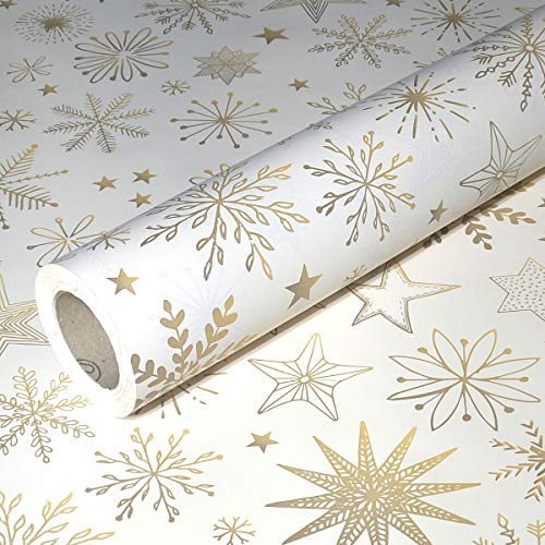 JUNOPAX Geschenkpapier 50m x 0,75m Weihnachten