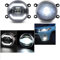 BLUETECH Universale LED TAGFAHRLICHT und NEBELSCHEINWERFER Duo Set Schwarz Ø 90m passend für mehrere PKWs