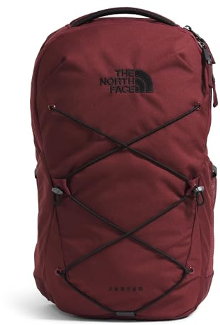The North Face Jester Everyday Laptop Backpack - PFAS Free, Sumac/TNF Black, One Size