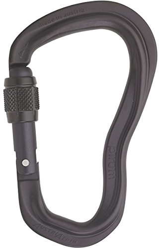 AustriAlpin - Pirum Alu Schrauber - Schraubkarabiner Gr One Size schwarz/grau