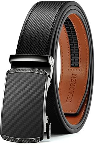 CHAOREN Ceinture pour homme, noir impérial, 125 cm, taille réglable 36-42, 01 - Impérial - Noir, 36-42W