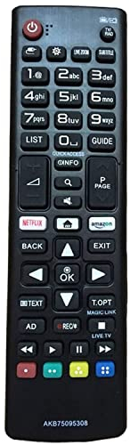 Remplacement télécommande LG Applicable à telecommande Universelle LG Aucun Réglage Requis