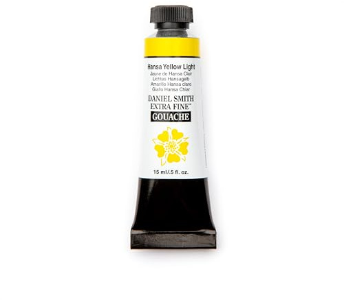 Daniel Smith Gouache Hansa Yellow Light Paint, 1 Count (Pack of 1)