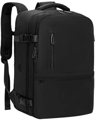 Hayayu Easyjet Cabin Bag 45x36x20 Underseat, Travel Backpack Carry On Cabin Size Hand Luggage Bag 30L Fit 15.6 Inch Laptop Men and Women