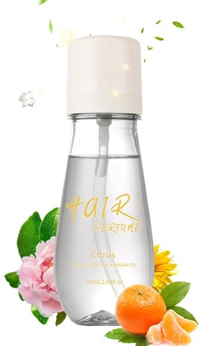 Fragancia de cabello niebla, perfume de spray corporal, natural para mujeres, fragancia duradera, y refrescante, 88 ml, para el cabello, la piel, la ropa, las mujeres y las niñas