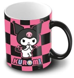 Hello Kitty Kuromi Chess-Mug, Black