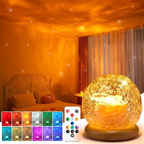 Sunset Lamp for Bedroom,216 Modes Mood Lighting & Sensory Lights,Dimmable Night Light Projector for Bedroom,Remote+USB Control Northern Lights Projector &Aurora Light Projector,Gifts for Teenage Girls