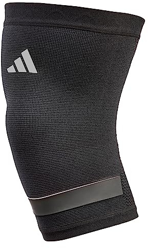 adidas Performance Climacool Knee Support Sleeve - Knee Sleeve for Support, Training, and Competitions - Ergonomic Design, Silicone Grip, Breathable Seamless Design - Black, Medium