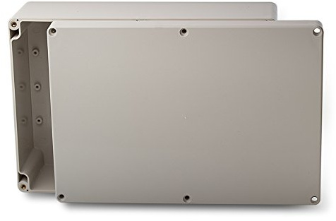 ABS Leergehäuse 263x182x95mm Industriegehäuse IP65 Kunststoff Gehäuse Box Kasten