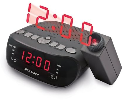 Caliber HCG201 Radio Réveil Gris