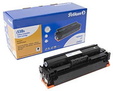 Pelikan Toner ersetzt HP CF410A (passend für Drucker HP CLJ Pro M 452 / MFP M 477A)