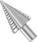 flintronic Foret Étagé Métal, Foret Fraise Meche Etage(5mm-35mm) avec Revêtement Titane pour Métal, Bois, Plastique, Laiton, Aluminium, PVC