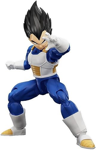 Bandai Hobby | Figure-Rise Standard Dragon Ball Z Vegeta (New Spec Ver.) Model Kit | Easy Snap-Fit Assembly | No Glue or Paint Required