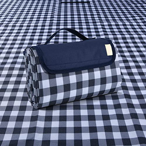 RUIBOLU Large Picnic Blanket Beach Blankets, 80''x80'' Picnic Mat Waterproof Beach mat Outdoor Park Blanket