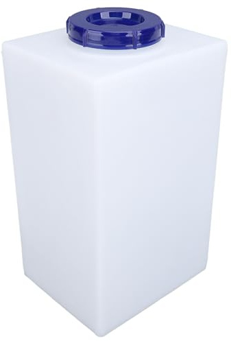 5 Gallon RV -vattentank, 20 Liter LLDPE -lagringsbehållare med 100 Mm Inlopp, Trycksäker, Tätning för Släpbåtbåt, Smidigt Utseende för inomhus- eller Utomhusbruk