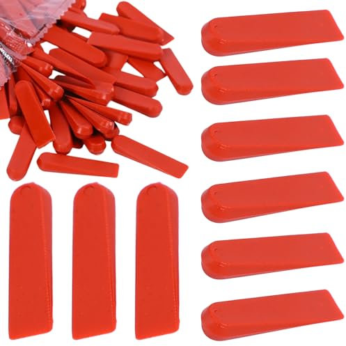 500 cunei per piastrelle in plastica - cunei per la posa di piastrelle, cunei per una larghezza precisa delle fughe, ideali per piastrellisti e progetti fai da te, cunei regolabili per pareti e
