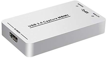 AVMATRIX UC1218 USB Capture HDMI Video Card, Broadcast Live Stream and Record, HDMI to USB Dongle Full HD 1080P Live Streaming Video Game Grabber Converter