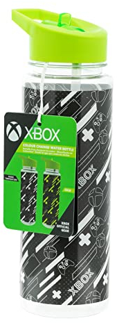 XBOX PP9603XB Colour Change Water Bottle, Plastic, 650 milliliters, Multicolor
